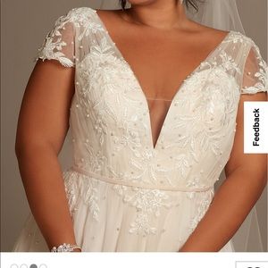 David’s bridal wedding dress